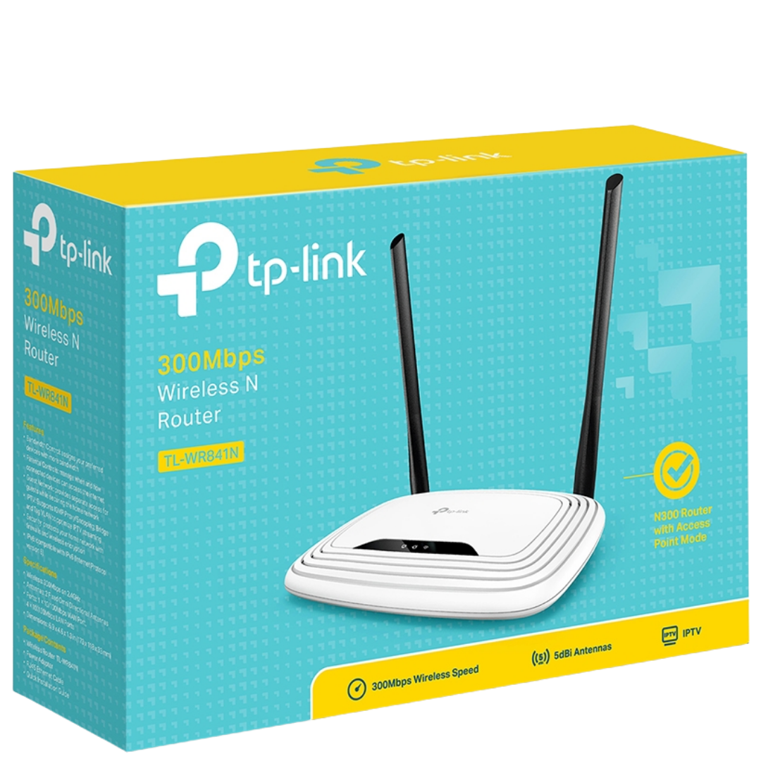 TP-Link TL-WR841N 300 Mbps 4-Port 10/100 Wireless N Router 