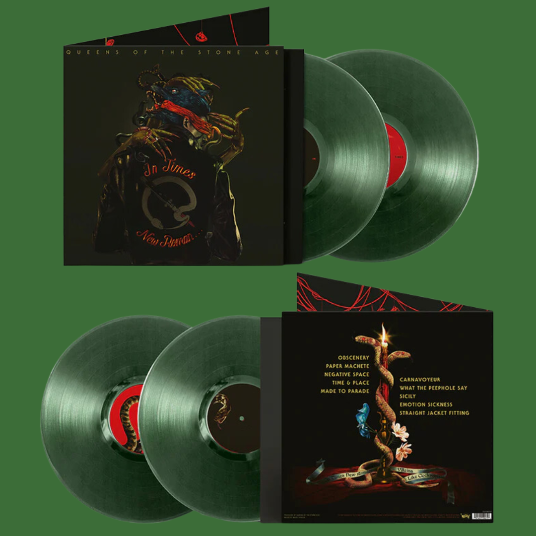 Hare Halvkreds Utilgængelig Queens Of The Stone Age | In Times New Roman [Double Green Coloured Vinyl  Album] 2LP – SiopaCeoil.com